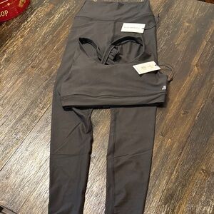 WeWoreWhat Black Leggings and Top